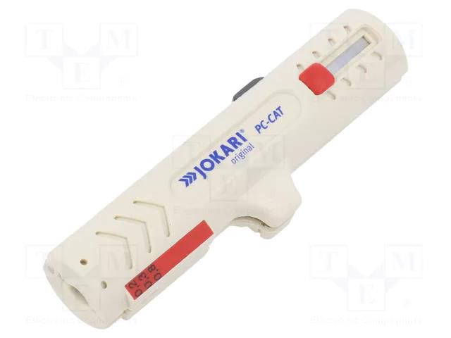 Stripping tool; Øcable: 4.5÷10mm; Wire: round,UTP; PC-CAT JOKARI JOKARI-30161