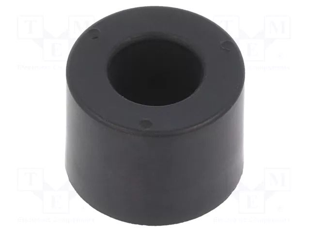 Washer; Base dia: 19mm; stainless steel; H: 14mm; Plating: rubber ELESA+GANTER GN438.5-19-14-4A70