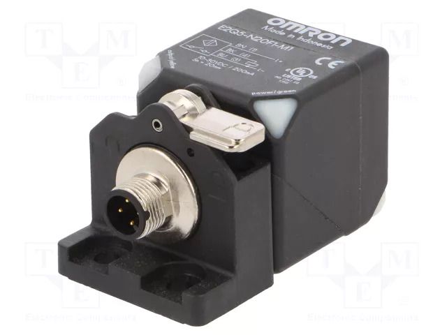 Sensor: inductive; 0÷20mm; PNP / NO; Usup: 10÷30VDC; 200mA; IP67 OMRON E2Q5-N20F1-M1