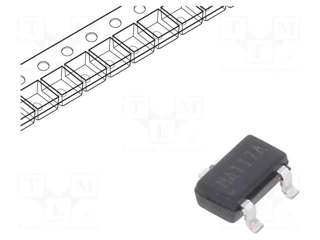 Sensor: magnetic field; 1.7÷5.5VDC,3VDC; 2Hz; 2.9x1.6x1.2mm; PCB COTO TECHNOLOGY RR122-1B12-511