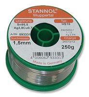 SOLDER WIRE, LEAD FREE, 0.8MM, 250G 593311