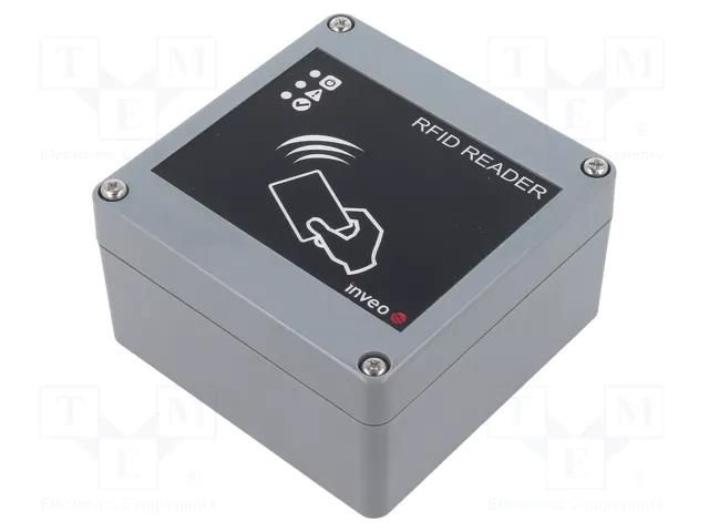 RFID reader; 10÷24V; HITAG; HTTP,Modbus RTU,Modbus TCP,SNMP INVEO RFID-IND-U2-HT2-P