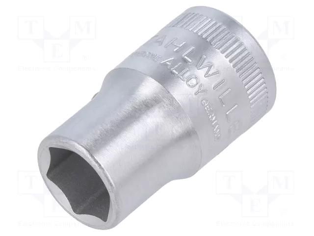 Socket; 6-angles,socket spanner; HEX 13mm; 1/2"; short STAHLWILLE ST-3030013
