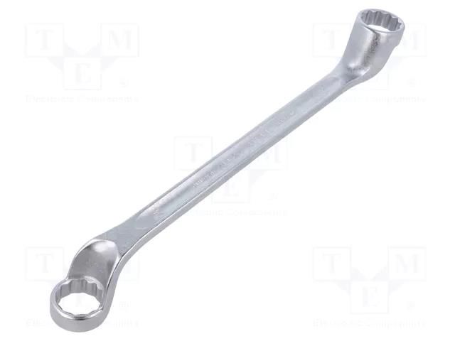 Wrench; box; 24mm,27mm; chromium plated steel; L: 330mm; offset STAHLWILLE ST-41042427