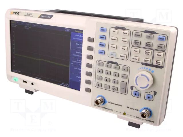 Spectrum analyzer; 9kHz÷1GHz; HDMI,LAN,USB; Resolution: 1Hz OWON XSA810-TG