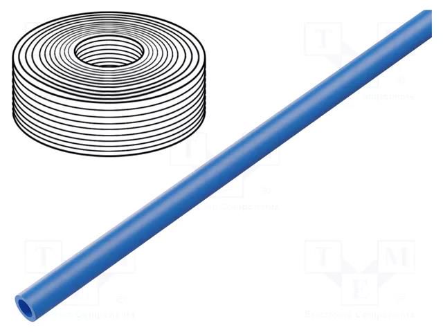 Pneumatic tubing; -0.95÷10bar; PUN-H; Tube in.diam: 4mm; blue FESTO PUN-H-6X1-BL