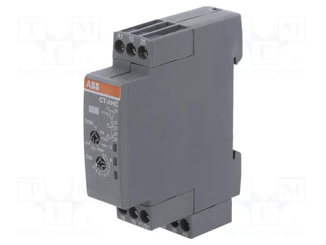 Timer; 0,05s÷100h; DPDT; 24÷240VAC; 24÷48VDC; -20÷60°C; IP20 ABB 1SVR508110R0100