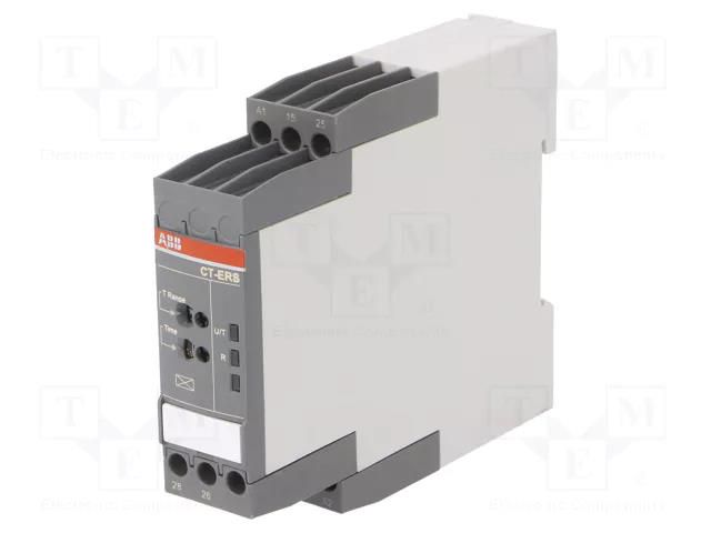 Timer; 0,05s÷300h; DPDT; 24÷240VAC; 24÷48VDC; -20÷60°C; IP20 ABB 1SVR730100R3300