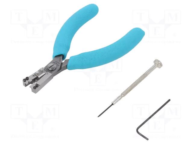 Stripping tool; 0.06÷0.6mm2; Wire: round; 120mm; ESD; Erem WELLER WEL.552S