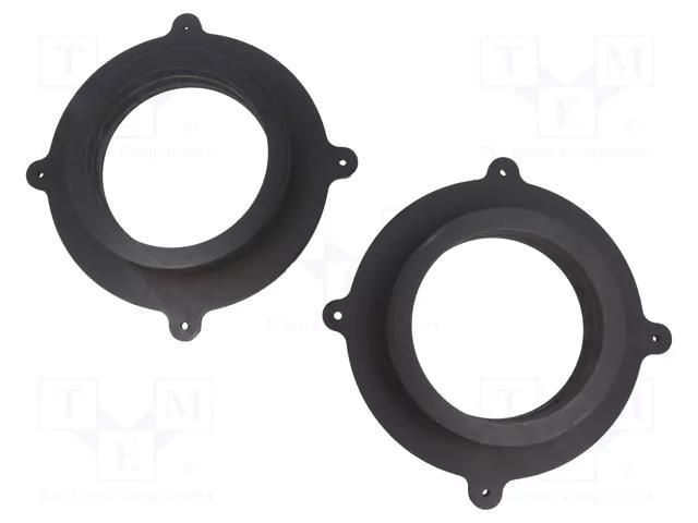 Spacer ring; MDF; 165mm; Mazda; impregnated; 2pcs. BASSER D.MDF.MAZDA04