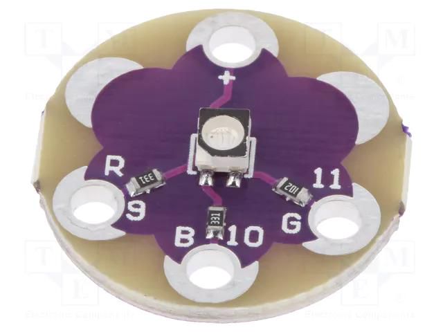 Module: LED; LilyPad; Colour: RGB OKYSTAR OKY3211-2