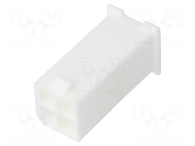 Connector: wire-wire; plug; male; PIN: 4; Mini-Fit Jr; crimped; 2x2 MOLEX MX-39-01-3049