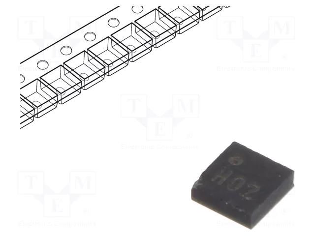 Sensor: magnetic field; 1.7÷5.5VDC,3VDC; 100Hz; -40÷85°C; LGA4 COTO TECHNOLOGY RR112-1G42-532