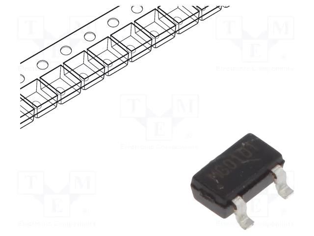 Sensor: magnetic field; 1.7÷5.5VDC,3VDC; 10kHz; 2.9x1.6x1.2mm COTO TECHNOLOGY RR122-1B92-511
