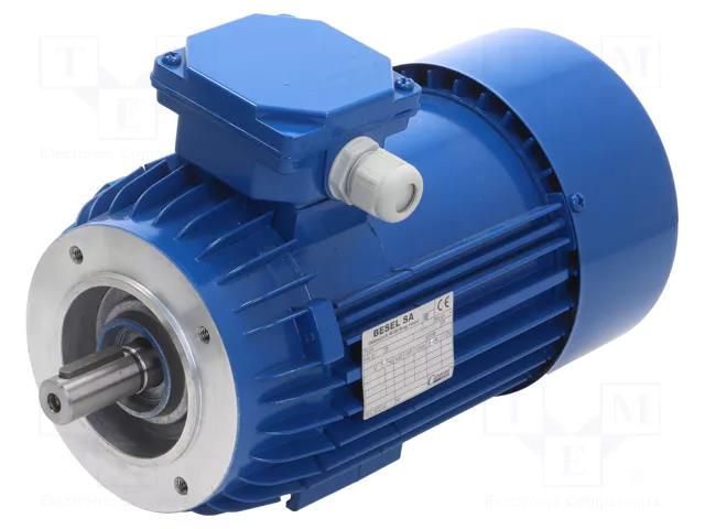 Motor: AC; 3-phase; 1.1kW; 230/400VAC; 1410rpm; IP54; -30÷60°C BESEL 3SIEK80X-4C2