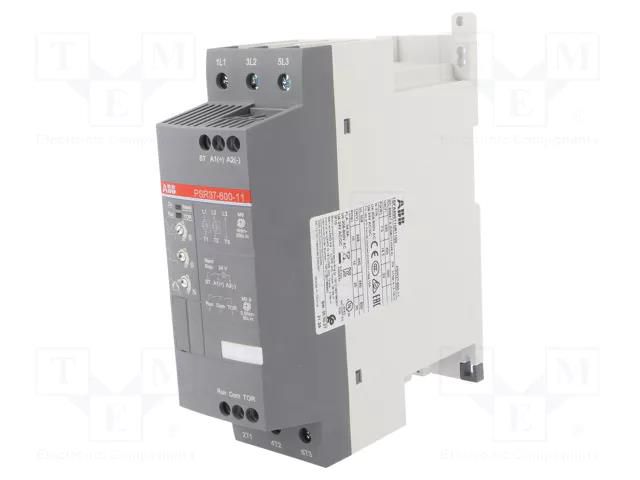 Module: softstart; Usup: 208÷600VAC; for DIN rail mounting; PSR ABB PSR37-600-11