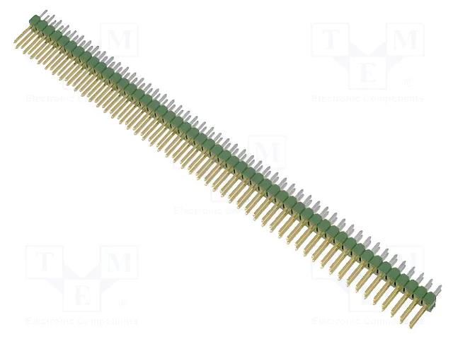 Connector: pin strips; pin header; AMPMODU MOD II; male; PIN: 100 TE Connectivity 5-826632-0