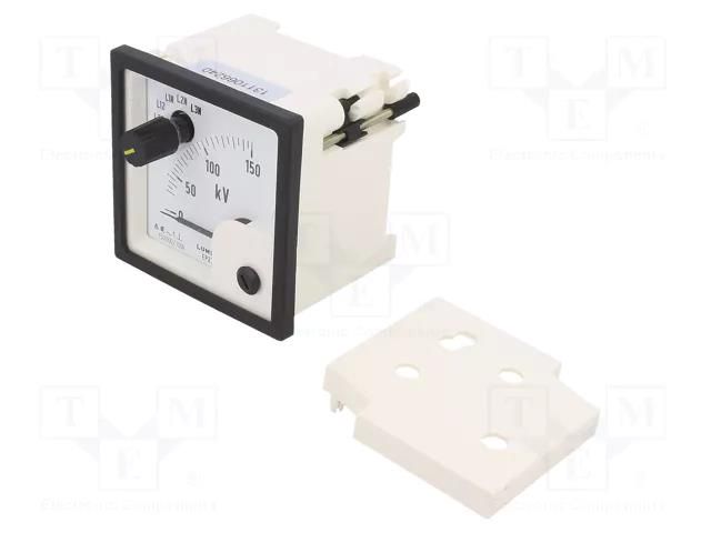 Voltmeter; on panel; VAC: 0÷150kV; Class: 1.5; True RMS; Umax: 300V LUMEL EP27-NE7090000