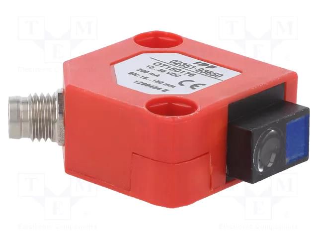 Sensor: photoelectric; Range: 15÷150mm; PNP / NO; Usup: 10÷35VDC IPF ELECTRONIC OT150176