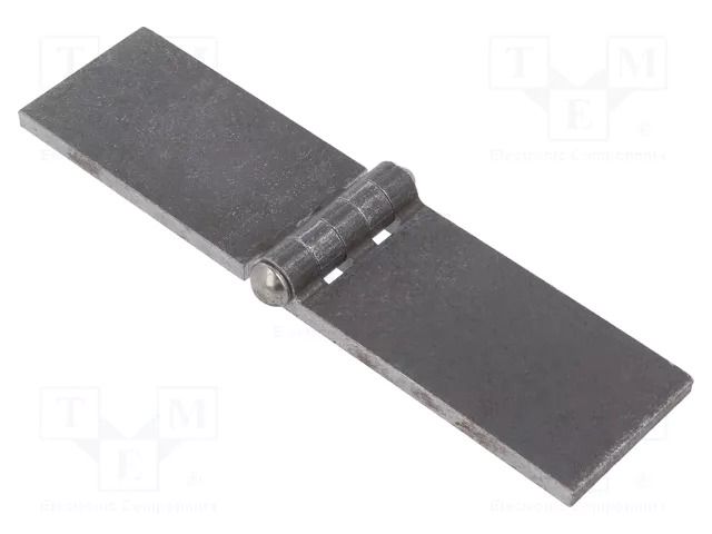 Hinge; Width: 160mm; steel; H: 40mm; without coating,for welding ELESA+GANTER GN1366ST160-40A-BL