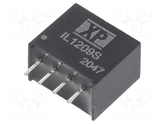 Converter: DC/DC; 2W; Uin: 12VDC; Uout: 9VDC; Iout: 222mA; SIP; THT; IL XP POWER IL1209S