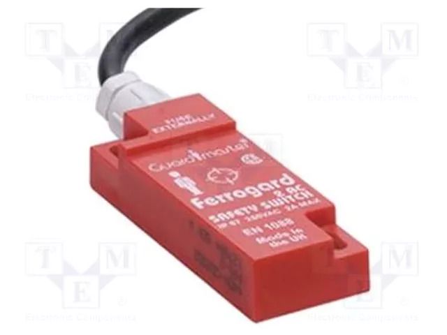 Safety switch: magnetic; FERROGARD; NC; IP67; ABS; 24VDC/1A; 2m Allen Bradley Guardmaster 440N-G02044