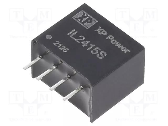 Converter: DC/DC; 2W; Uin: 24VDC; Uout: 15VDC; Iout: 132mA; SIP; THT XP POWER IL2415S