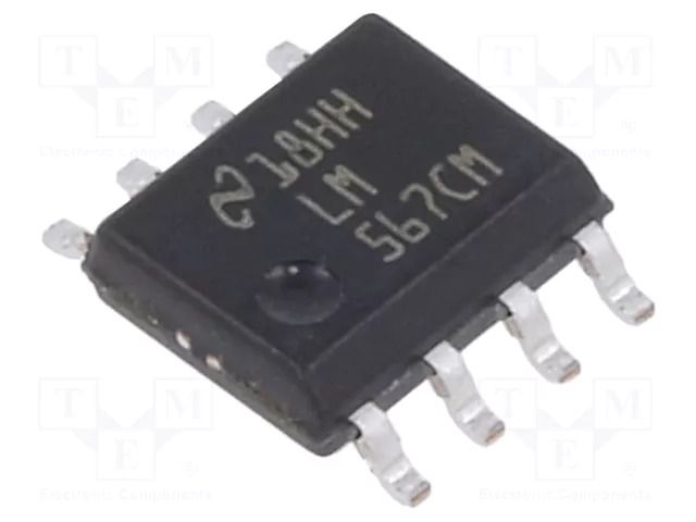 IC: PLL generator; tone decoder; 3.5÷8.5VDC; SO8; 95pcs. TEXAS INSTRUMENTS LM567CM/NOPB