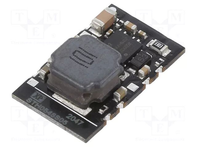 Converter: DC/DC; Uin: 9÷72VDC; Uout: 5VDC; Iout: 500mA; SMD-10; SMT XP POWER STH0548S05