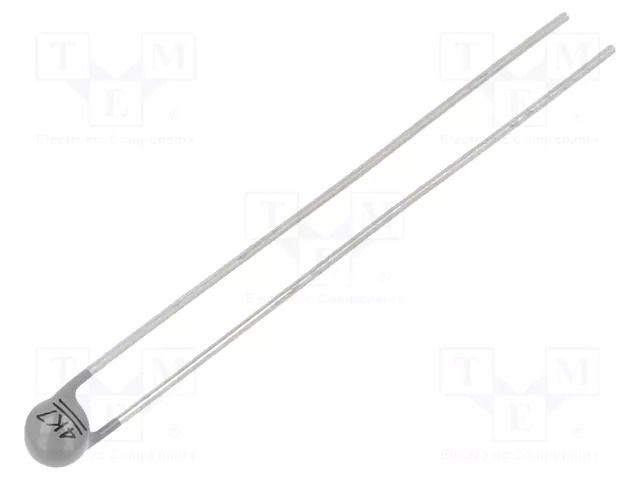 NTC thermistor; 4.7kΩ; THT; 3980K; ±5%; 2.5mm EPCOS / TDK B57891M0472J000