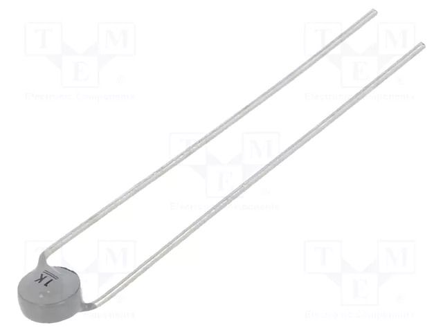 NTC thermistor; 1kΩ; Ø: 5.5mm; -55÷125°C; 450mW; ±5%; THT; 3730K EPCOS / TDK B57164K0102J000