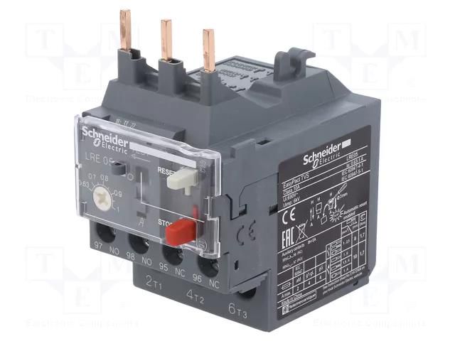 Thermal relay; Series: EasyPact TVS; Auxiliary contacts: NC + NO SCHNEIDER ELECTRIC LRE05