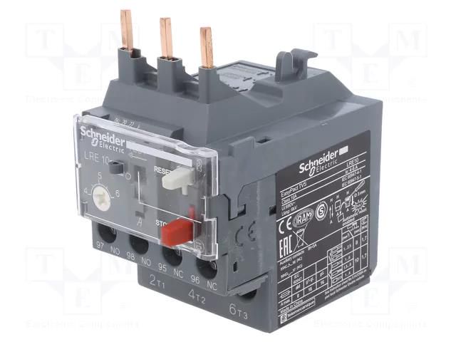 Thermal relay; Series: EasyPact TVS; Auxiliary contacts: NC + NO SCHNEIDER ELECTRIC LRE10