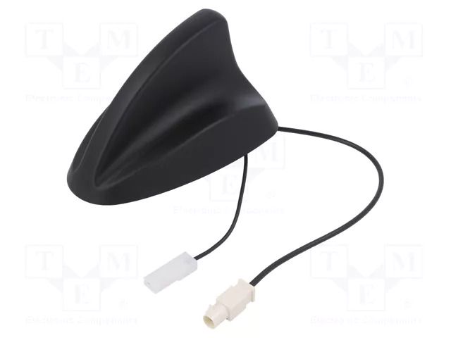 Antenna; automotive,SHARK; AM,FM; universal; 0.25m; 12VDC MTA 7677830