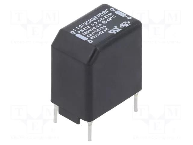 Inductor: wire with current compensation; THT; 500mA; 1200mΩ SCHAFFNER RN212-0.5-02-27M