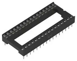 DIP SOCKET, TIN, 32 POS, 2.54MM, TH 1-2199300-2
