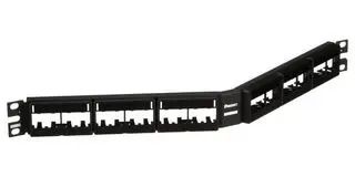 MODULAR PATCH PANEL, 24PORT, 1U CPPLA24WBLY.