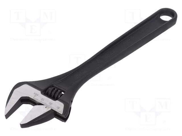 Wrench; adjustable; 250mm; Max jaw capacity: 33mm; phosphated C.K CK-T4366-250