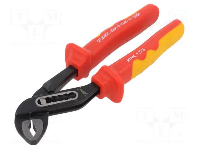 Pliers; insulated,adjustable; 175mm BM GROUP BM1273