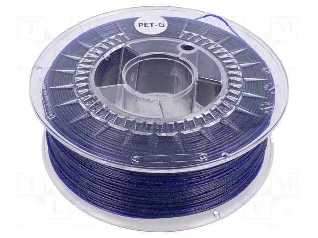 Filament: PET-G; Ø: 1.75mm; blue; 220÷250°C; 1kg DEVIL DESIGN DEV-PETG-1.75-GSBL