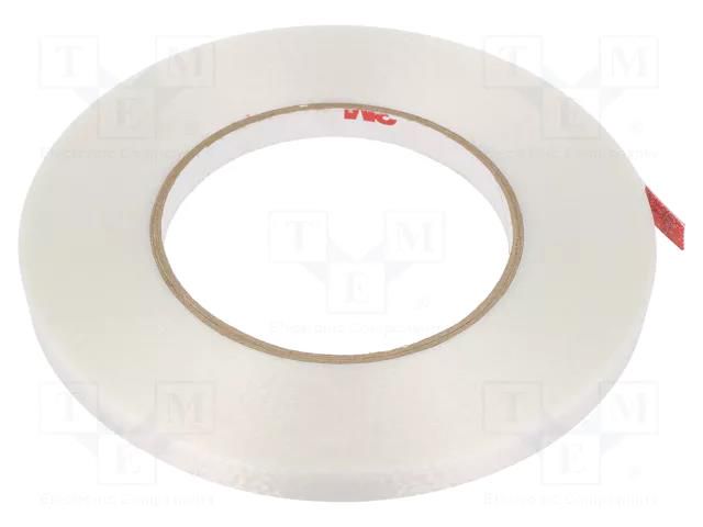 Tape: electrical insulating; W: 9mm; L: 55m; Thk: 0.165mm; acrylic 3M 3M-1339-9-55