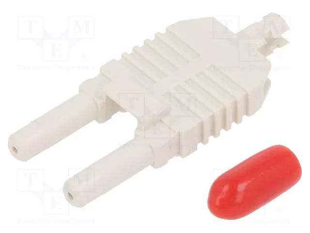 Connector: fiber optic; plug; duplex,HFBR-4506; crimped LAPP 29142099