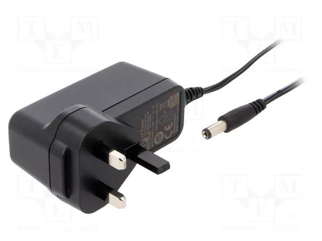 Power supply: switching; mains,plug-in; 12VDC; 2A; 24W; 85%; 0÷60°C XP POWER VEL24US120-UK-JA