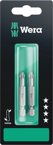 851/4 TZ SB bits, 2 x PH 3x50, Wera 05134382001