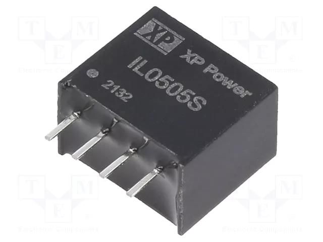 Converter: DC/DC; 2W; Uin: 5VDC; Uout: 5VDC; Iout: 400mA; SIP; THT; IL XP POWER IL0505S