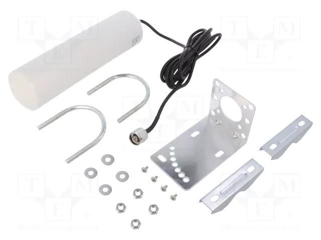 Antenna; LTE; 6dBi; outside; 50Ω; 680÷960MHz,1710÷2700MHz; 3m SR PASSIVES 4G-BA01-1-NM-3