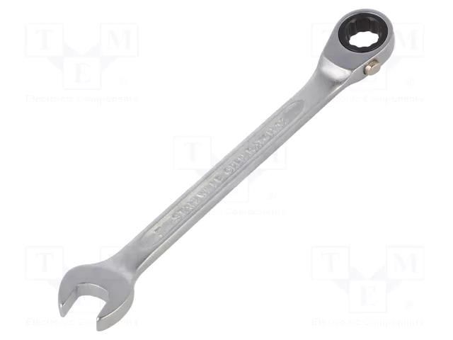 Wrench; combination spanner,with ratchet; 11mm; OPEN-RATCH STAHLWILLE ST-41171111