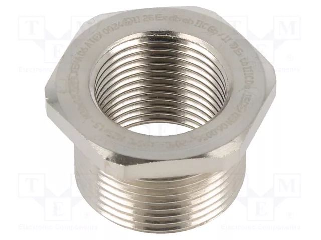 Reduction of threads for glands; Int.thread: M20; brass; IP68 HUMMEL HUMMEL-1878252050