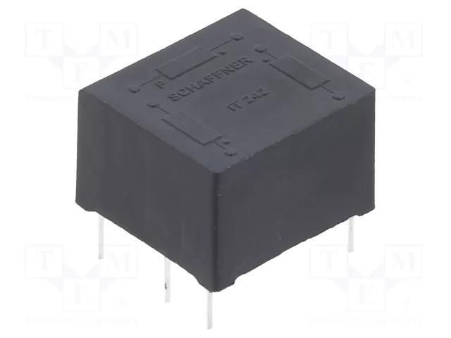 Transformer: impulse; PCB; 17.6x16.7x11.3mm; Rpri.wind: 750mΩ SCHAFFNER IT242