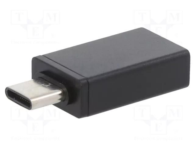 Adapter; USB 3.0; USB A socket,USB C plug; Cablexpert GEMBIRD A-USB3-CMAF-01